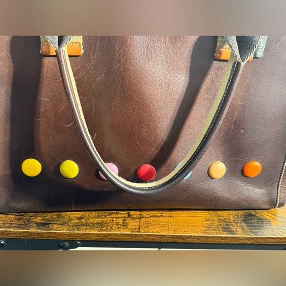 Orla Kiely Leather Bag - Picture 10 of 10